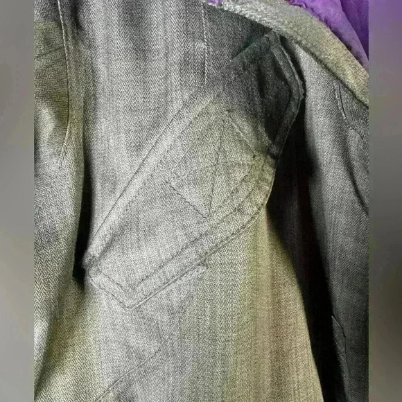 Burton White Collection Hunter Green Ski Jacket Purple Lining Medium DryRide - Picture 7 of 11